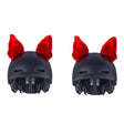 4PCS Motorcycle Plush Ear Helmet Decoration(Red) - Ornamental Parts by PMC TechLife | Online Shopping South Africa | PMC TechLife | Buy Now Pay Later Mobicred