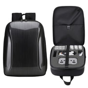 Water-resistant Compression Hard Shell Backpack for DJI Mini 3 Pro, Size: 128 Large(Brushed Gray)