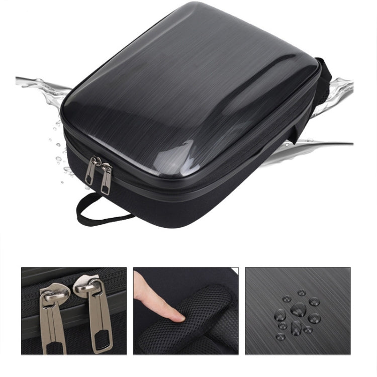 Water-resistant Compression Hard Shell Backpack for DJI Mini 3 Pro, Size: 128 Large(Brushed Gray)