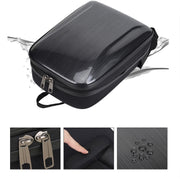 Water-resistant Compression Hard Shell Backpack for DJI Mini 3 Pro, Size: 128 Large(Brushed Gray)