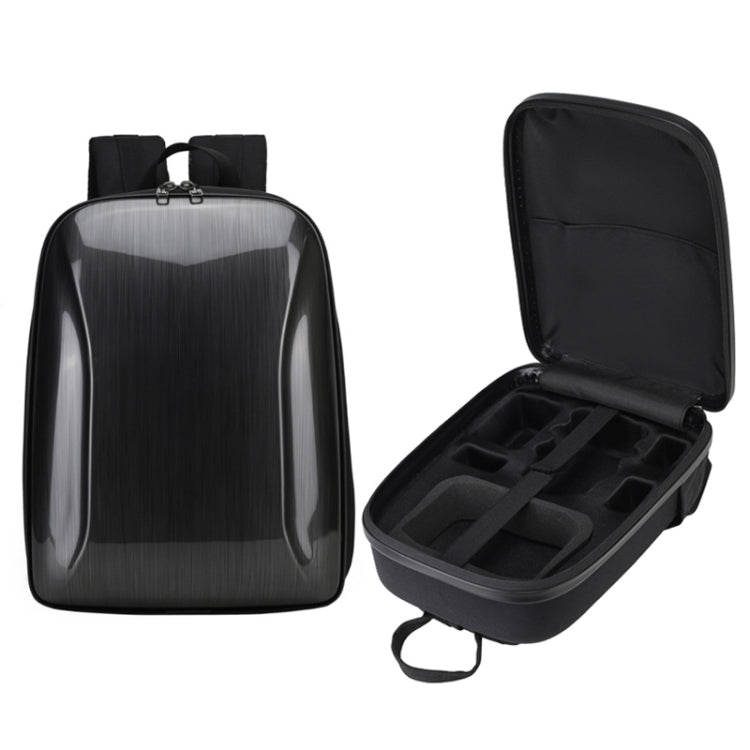 Water-resistant Compression Hard Shell Backpack for DJI Mini 3 Pro, Size: 127 Small(Brushed Gray)