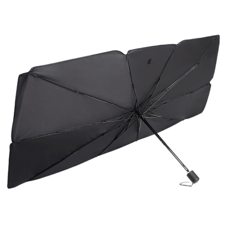 Car Windshield Telescopic Folding Thermal Insulation Parasol, Size: Open Style Small