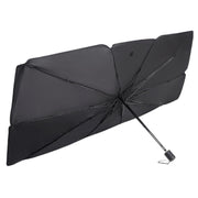 Car Windshield Telescopic Folding Thermal Insulation Parasol, Size: Silver Coated Small