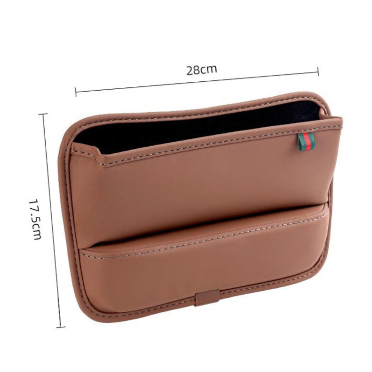 Car Seat Sewing Box Central Control Slot Storage Bag(Black)