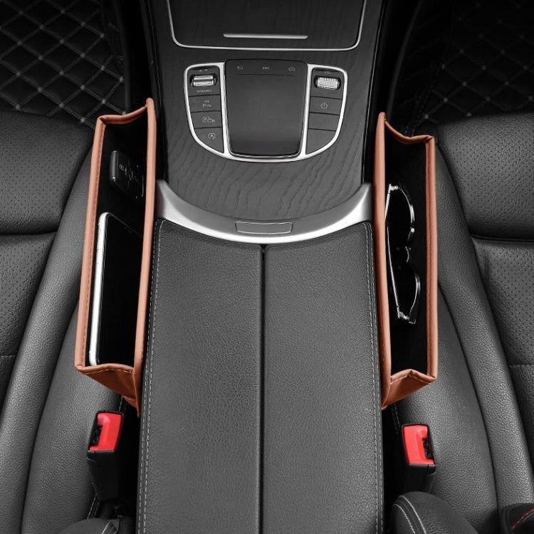 Car Seat Sewing Box Central Control Slot Storage Bag(Black)