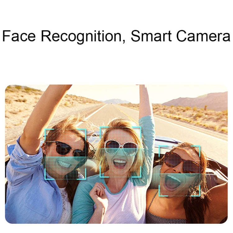 C200 4K Face Recognition WIFI Anti-Shake Outdoor Cycling Water-resistant Sports Camera(Black Set)