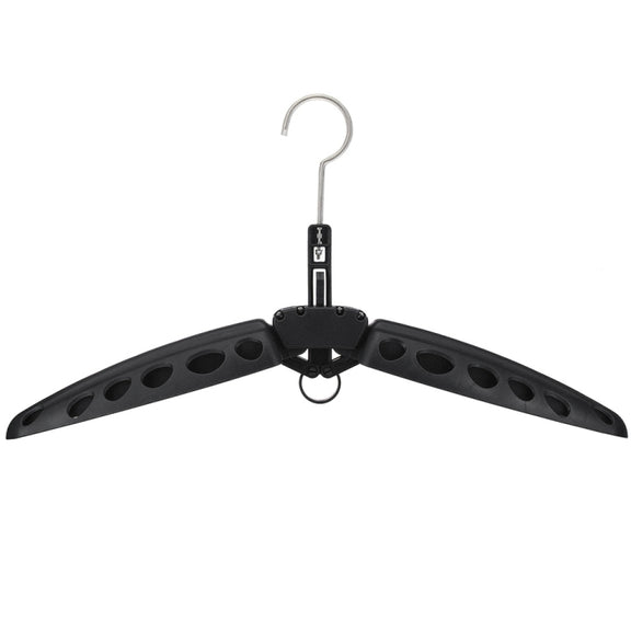 Wetsuit Hanger Thickened Multifunctional Folding Drying Rack(Black)