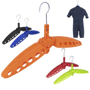 Wetsuit Hanger Thickened Multifunctional Folding Drying Rack(Black)