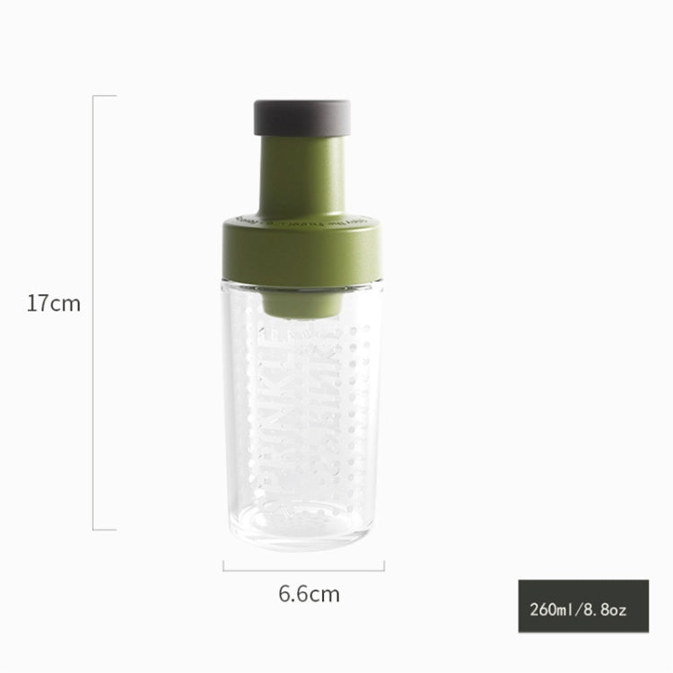 Quantitative Sugar Control Bottle Sugar Jar Dust-proof Sealed Seasoning Bottle With Lid(White)