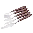 1 Sets/5PCS Plastic Handle Acrylic Painting Gouache Paint Knife - Art Supplies by PMC TechLife | Online Shopping South Africa | PMC TechLife