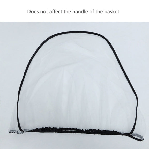 Baby Stroller Pushchair Mosquito Net Newborn Carriage Cradles Cover(White)