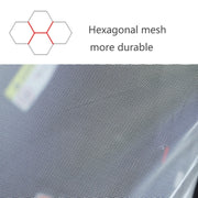 Baby Stroller Pushchair Mosquito Net Newborn Carriage Cradles Cover(White)