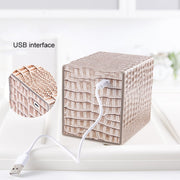 Dustproof Blue Light Disinfection Nail Polisher Storage Box(Pink)