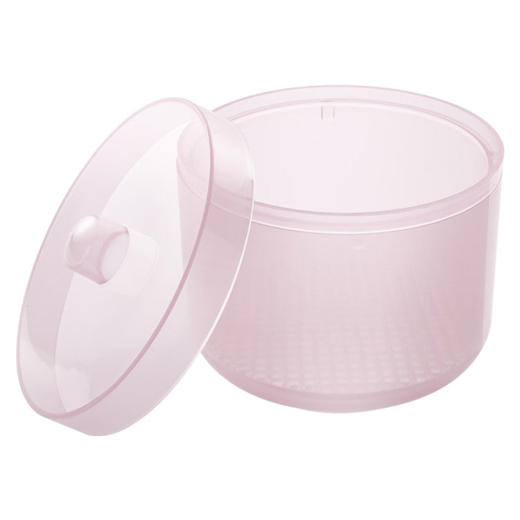 Nail Polisher Can Be Soaked And Drained Cleaning Disinfection Box(Pink)