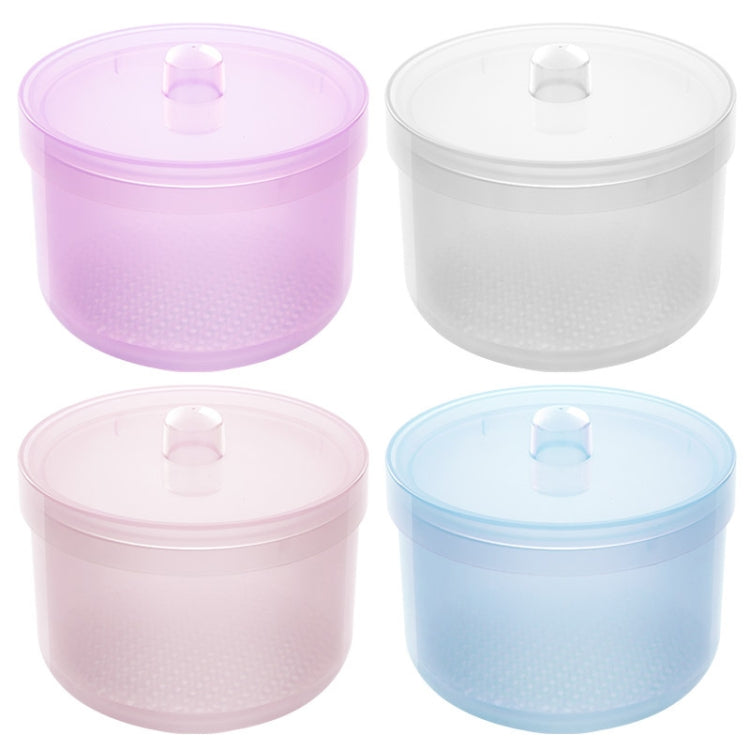 Nail Polisher Can Be Soaked And Drained Cleaning Disinfection Box(Light Blue)