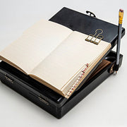Writer Messenger Wooden Box Walnut Briefcase(Green)