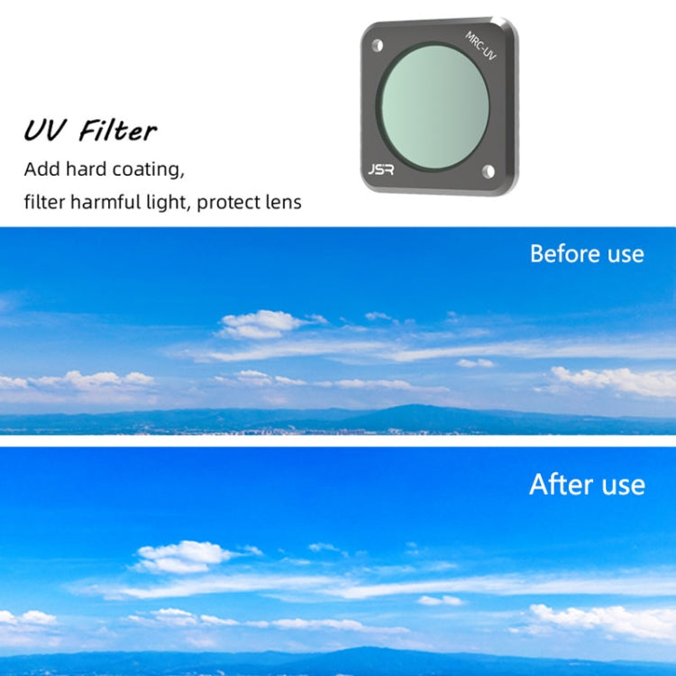 JUNESTAR Action Camera Filters For DJI Action 2,Style: ND1000