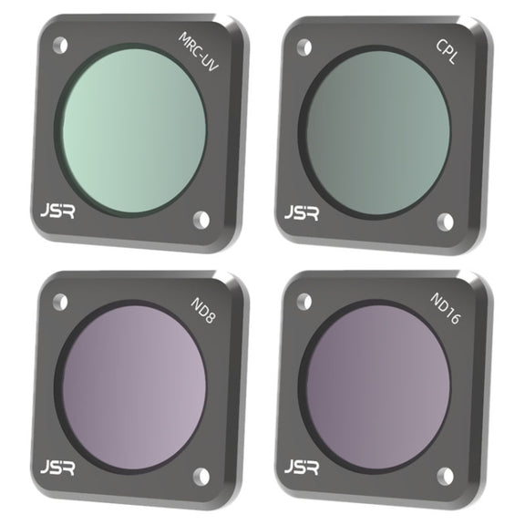 JUNESTAR Action Camera Filters For DJI Action 2,Style:  CS-4in1