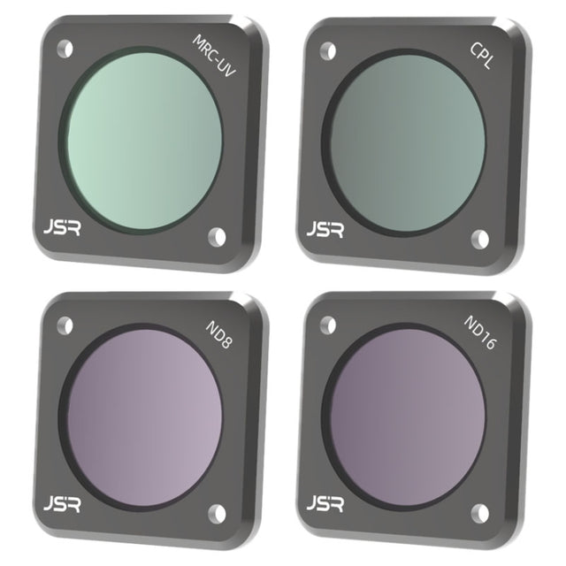 JUNESTAR Action Camera Filters For DJI Action 2,Style:  CS-4in1