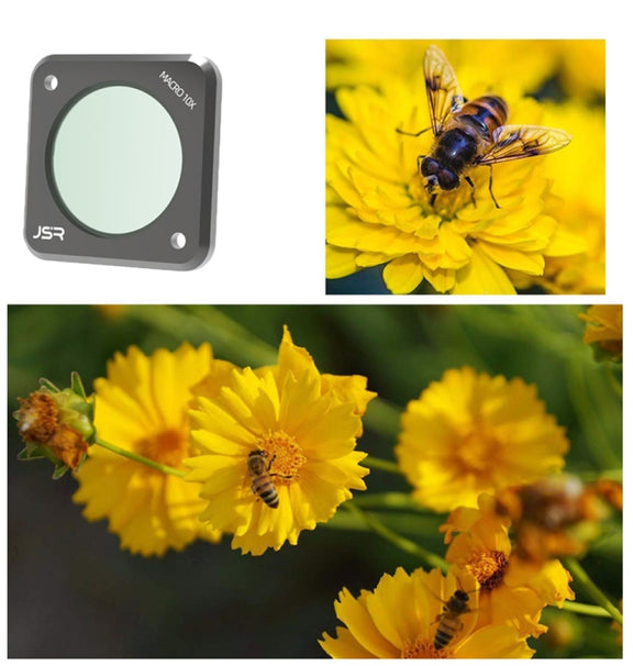 JUNESTAR Action Camera Filters For DJI Action 2,Style:  CS-8in1