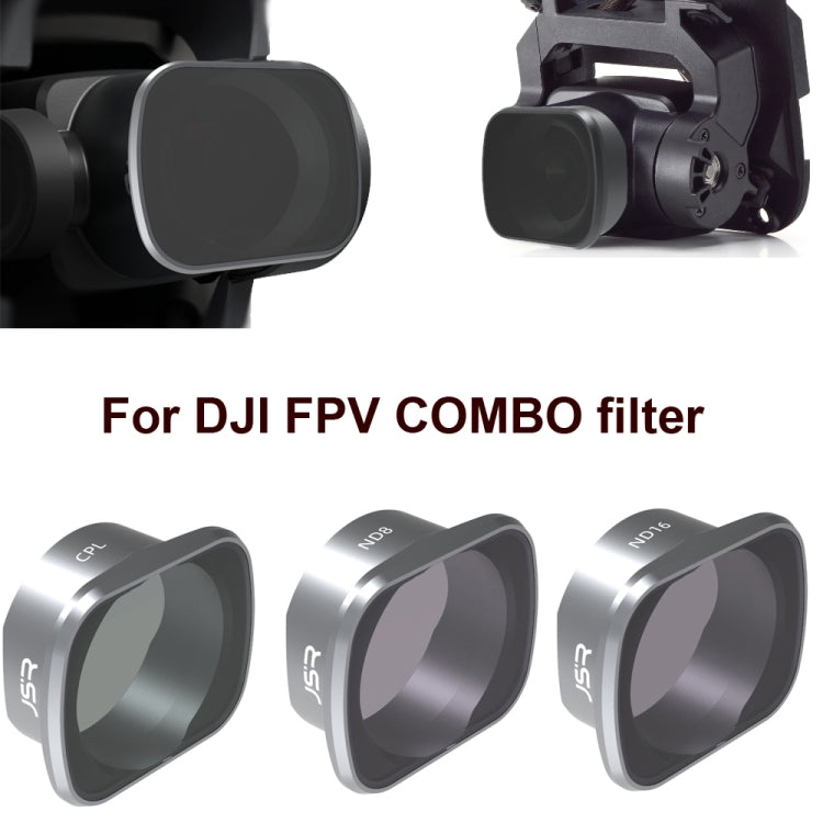 JUNESTAR  Drone Filters For DJI FPV COMBO ,Model: ND64PL