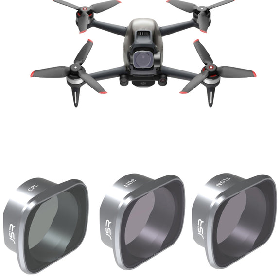 JUNESTAR  Drone Filters For DJI FPV COMBO ,Model: UV+CPL+ND4/8/16/32