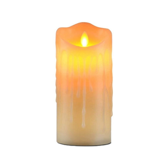 LED Electronic Candle Lights Halloween Christmas Decoration Props, Size: 7.5x17.5cm(Plastic Tears Candle Lights)