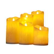 LED Electronic Candle Lights Halloween Christmas Decoration Props, Size: 7.5x20cm(Plastic Tears Candle Lights)