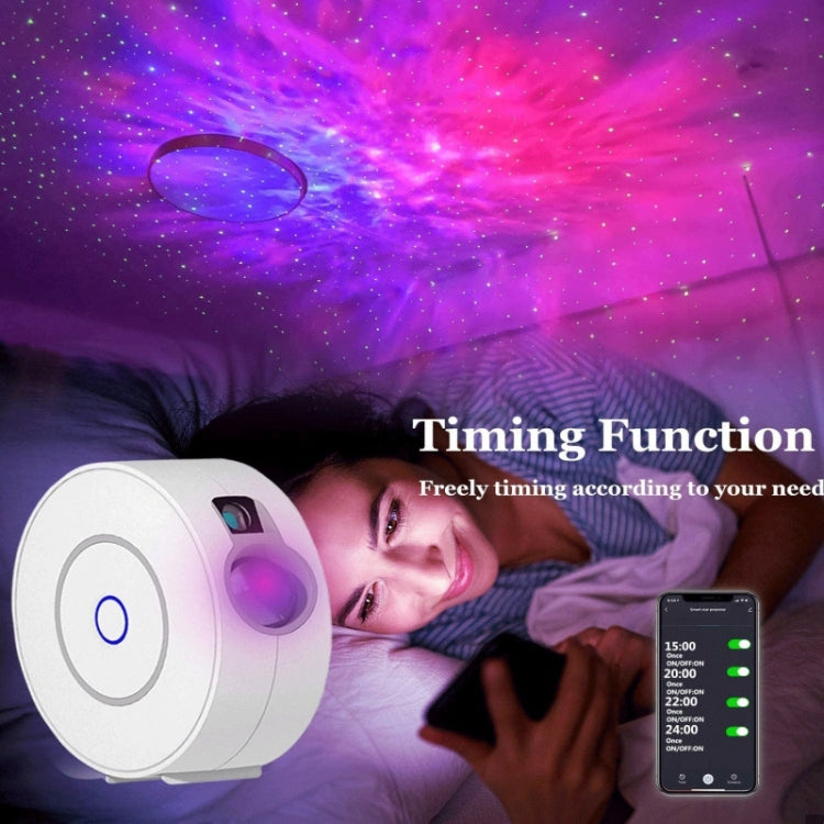 WiFi Graffiti Smart Circular Star Projection Light Home Theater Atmosphere Light(AU Plug)