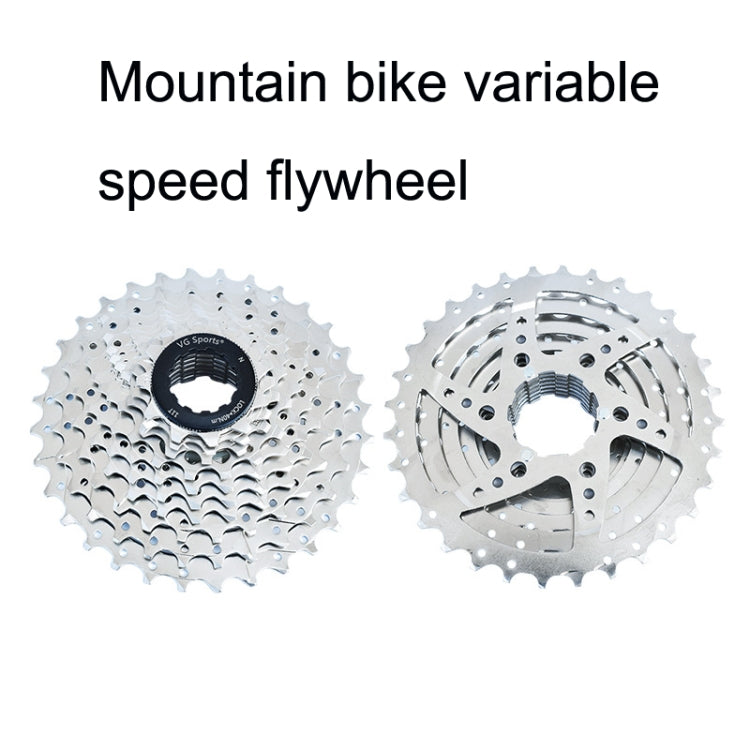VG SPORTS Bicycle Lightweight Wear -Resistant Flywheel 9 Speed Mountains 11-36T