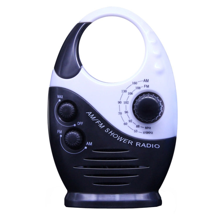 Sayin SY-950 Portable Water-resistant Small Radio AM/FM Universal Band Elder Radio(Black)