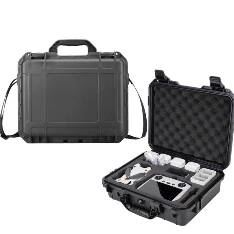 Water-resistant Storage Box Carrying Protective Box for DJI Mini 3 Pro(Black)