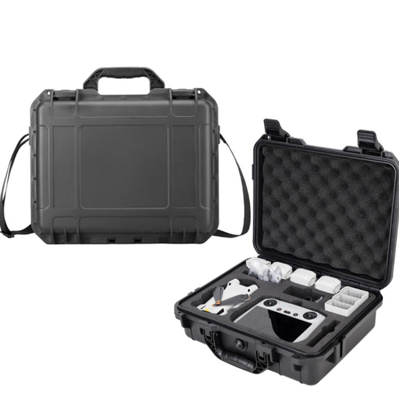 Water-resistant Storage Box Carrying Protective Box for DJI Mini 3 Pro(Black)
