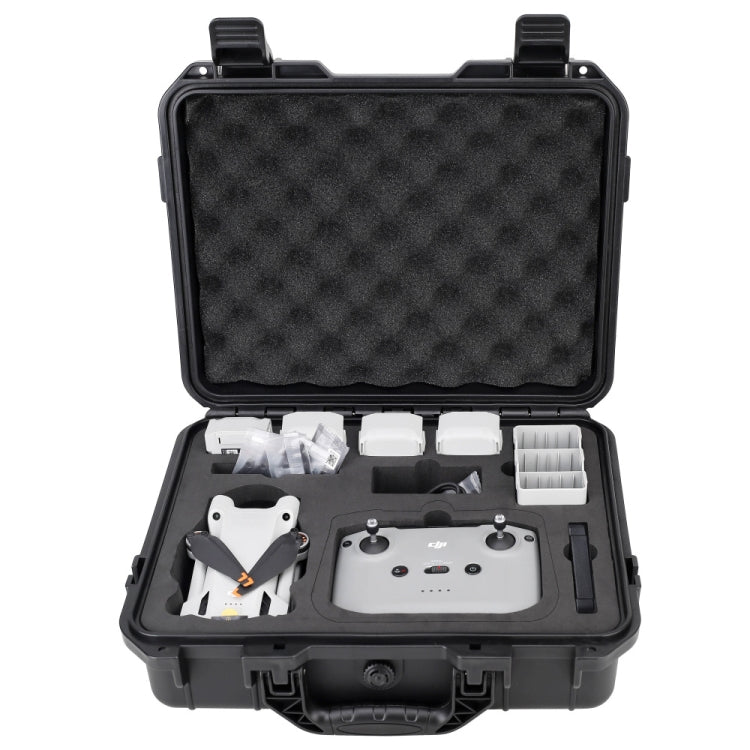 Water-resistant Storage Box Carrying Protective Box for DJI Mini 3 Pro(Black)
