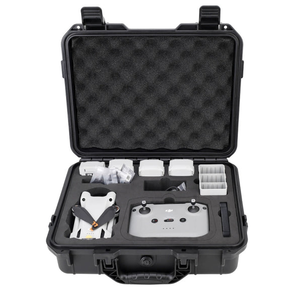 Water-resistant Storage Box Carrying Protective Box for DJI Mini 3 Pro(Black)