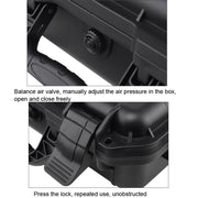 Water-resistant Storage Box Carrying Protective Box for DJI Mini 3 Pro(Black)