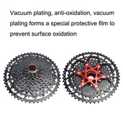 VG Sports Split Mountain Bike Lightweight Cassette Flywheel, Style: 9 Speed 42T (Black)