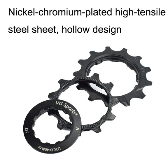 VG Sports Z3316 8 Speed 32T Cassette Shifting Bicycle Flywheel(Black)