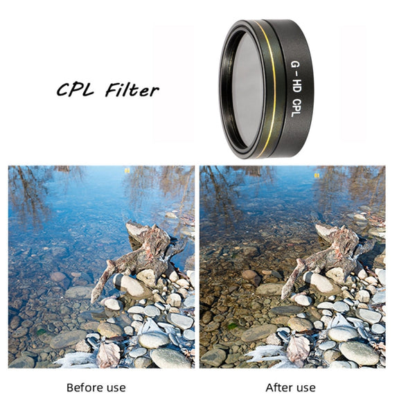 JSR G-HD Lens Filter for DJI Phantom 4 ADVANCED/Pro+,Model: UV+CPL+ND4+ND8+ND16+ND32