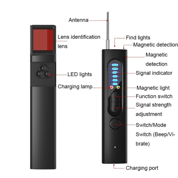 X13 Anti-monitoring Anti-GPS Locator Detector
