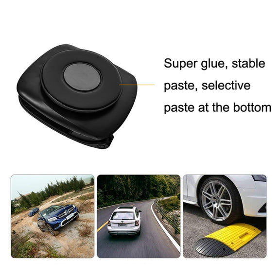 MM002 Car Dashboard Mobile Phone Holder Car Silicone Rotary Navigation Mobile Phone Holder(Black)