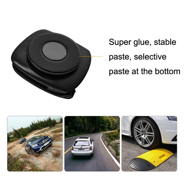 MM002 Car Dashboard Mobile Phone Holder Car Silicone Rotary Navigation Mobile Phone Holder(Black)