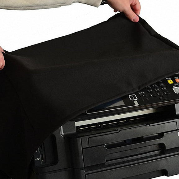 3D Printer Water-resistant Cover Copier Dust Cover, Size: 43x43x32cm(Black)