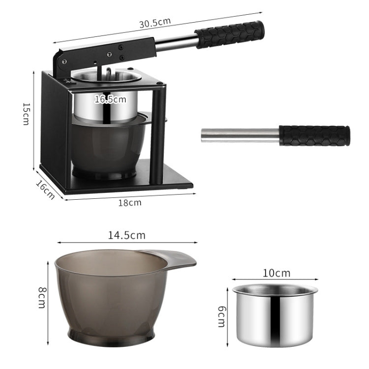 Household Manual Squeeze Fruit And Vegetable Juicer(Black)