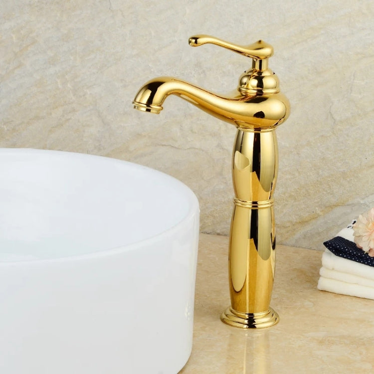 Hot And Cold Mixed Water Basin Imitation Water Faucet, Style: High Model