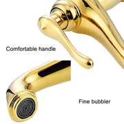 Hot And Cold Mixed Water Basin Imitation Water Faucet, Style: High Model