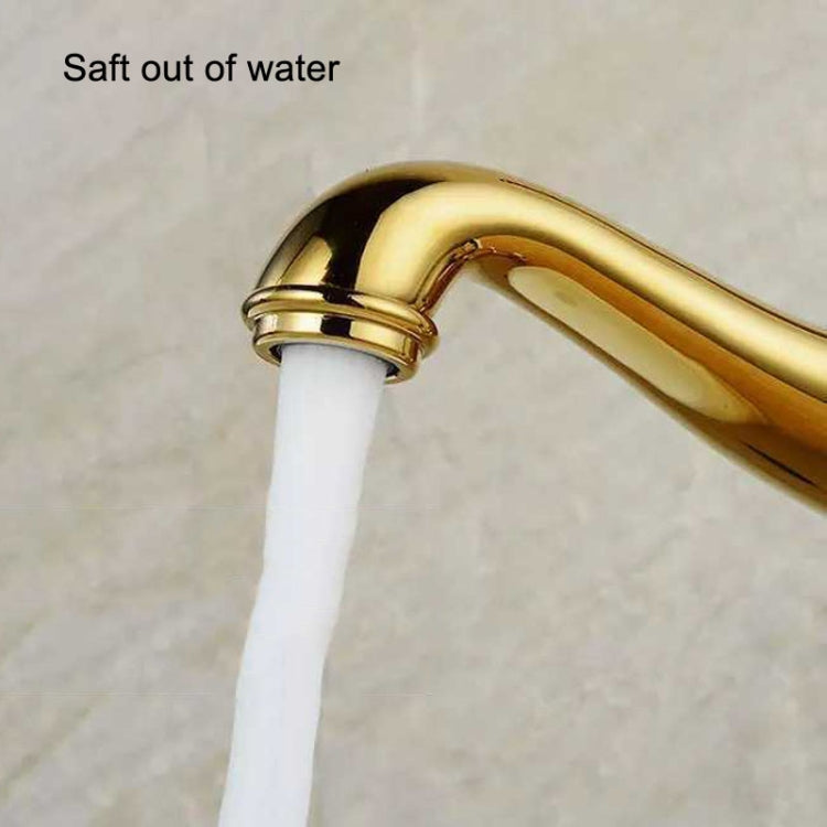 Hot And Cold Mixed Water Basin Imitation Water Faucet, Style: High Model