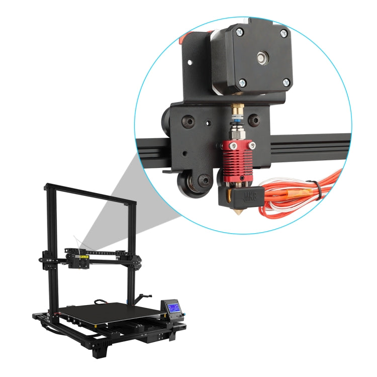 3D Printer Extruder Retrofit Kit For Ender3/CR10, Style: Installation Board