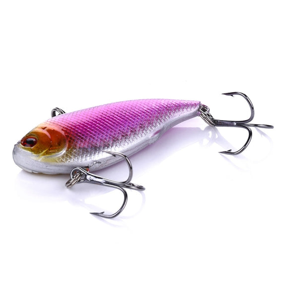 HENGJIA VI022 10g 6cm Plastic VIB Lure Hard Bait With Sound Beads(1)