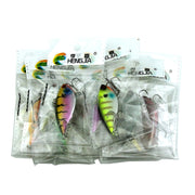 HENGJIA VI022 10g 6cm Plastic VIB Lure Hard Bait With Sound Beads(5)